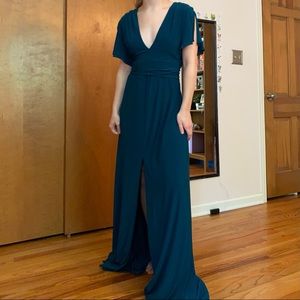 BHLDN Green Gown
